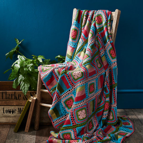 Upcycle Crochet Large Branket