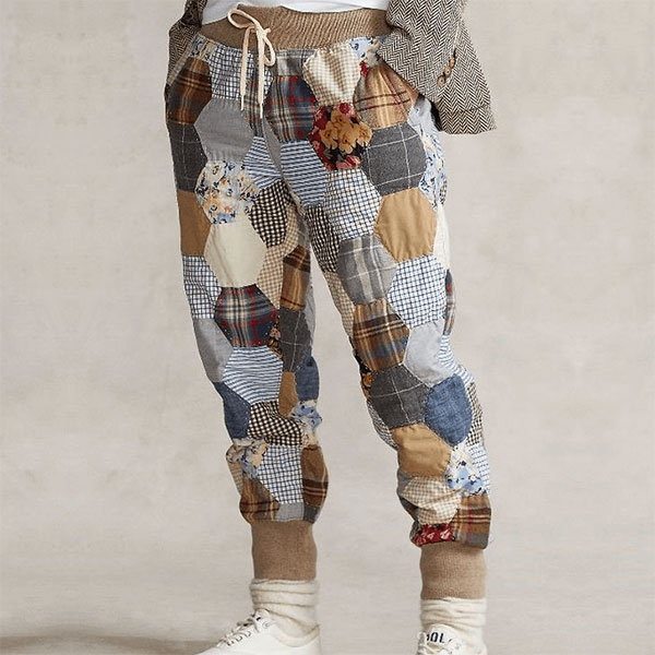 Upcycled Patchwork Trouser